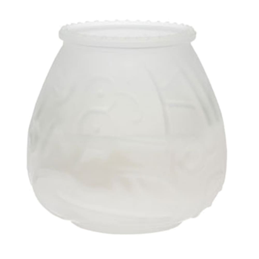 Sterno 40124 Candle Lamp 3 3/4"H, Glass, Frost