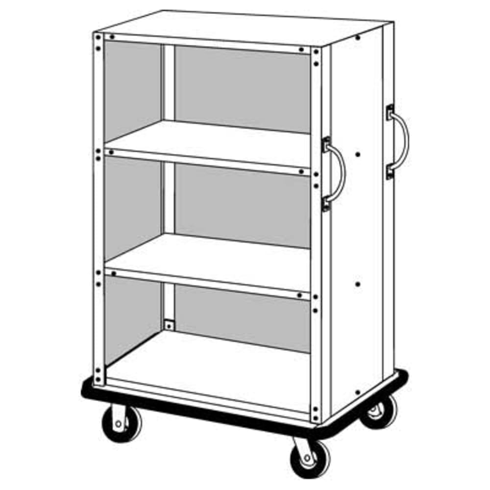 Rubbermaid Commercial Products, Collapsible X Cart - Transport Laundry,  Supplies and Groceries, Commercial Industrial Laundry Cart with Wheels,  Steel