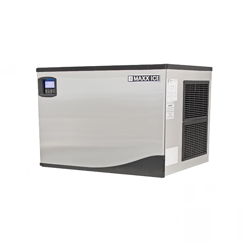 Maxx Ice Intelligent Series Modular Ice Machine, 30 in, 361 lbs with 470 lb Storage Bin, Stainless Steel