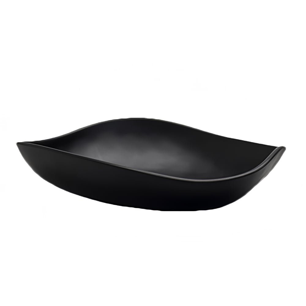 Steelite 7000DD004 2 1/2 qt Melamine Salad Bowl, Marisol Black