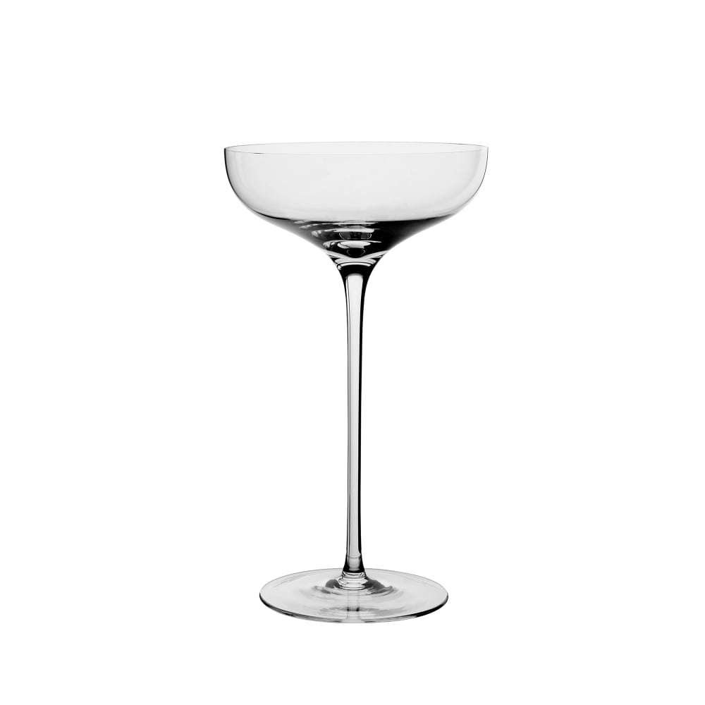 Steelite 83000WE112 9 1/2 oz Signature Long Stem Champagne Coupe Glass