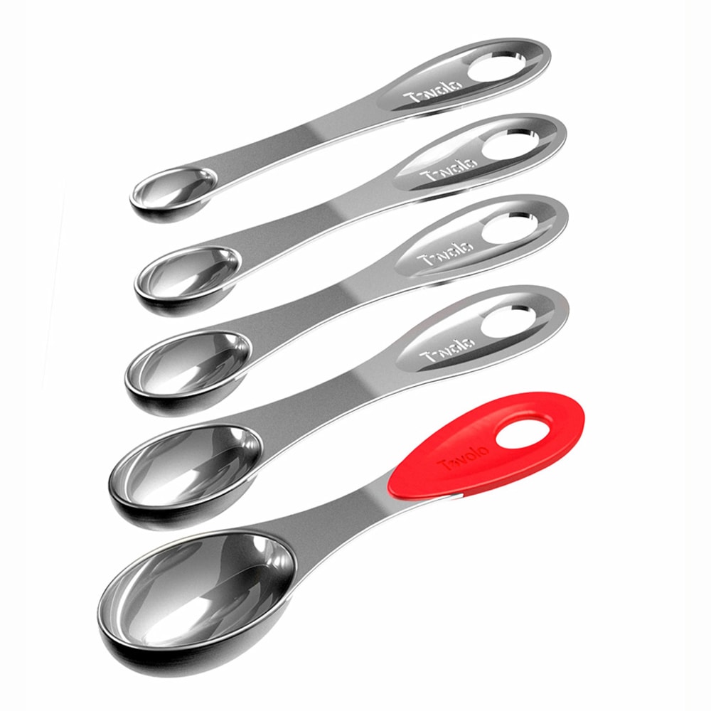 Tovolo 81-4405 5 Piece Measuring Spoon Set - Stainless
