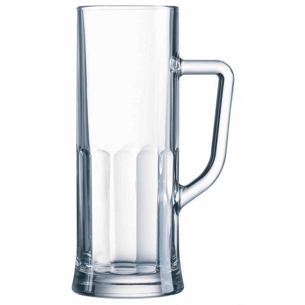 Arcoroc Dayton Tall Glass Beer Mug - 22 oz Clear