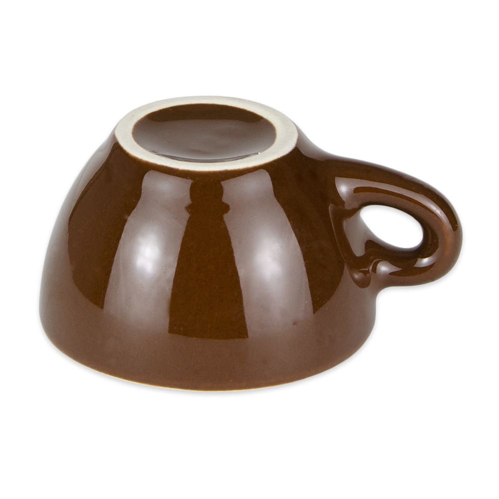 brown espresso cups