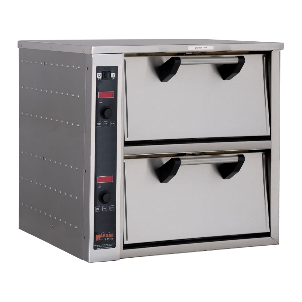 Marsal CT302 Countertop Pizza Oven Double Deck, 240v/3ph