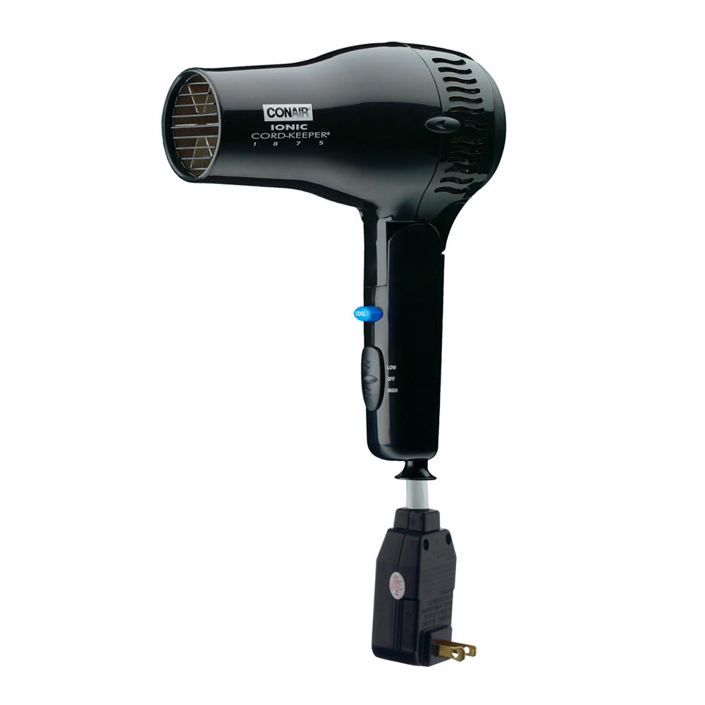 Conair Hospitality 169BIW Folding Hair Dryer w/ Cool Shot Button (2