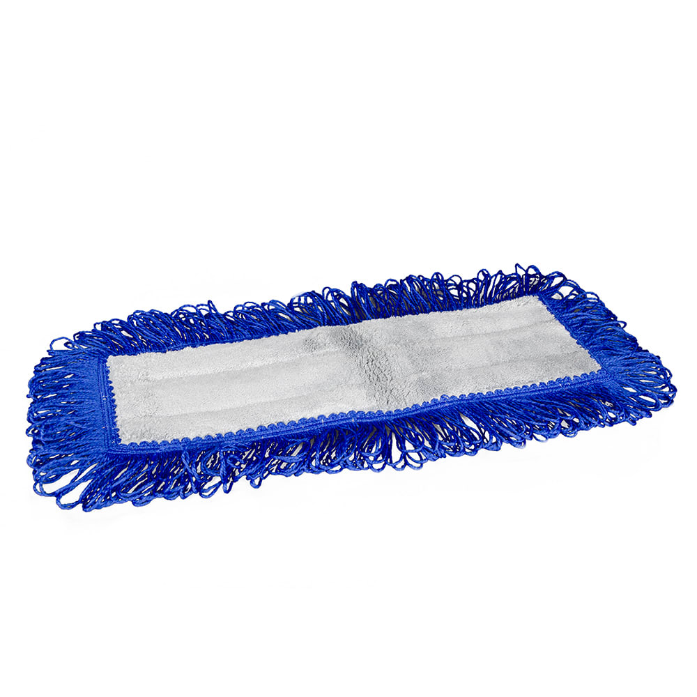 Clean Up MFDM18OR 18" Pocket Dust Mop Head Only Gray/Navy w/ Orange