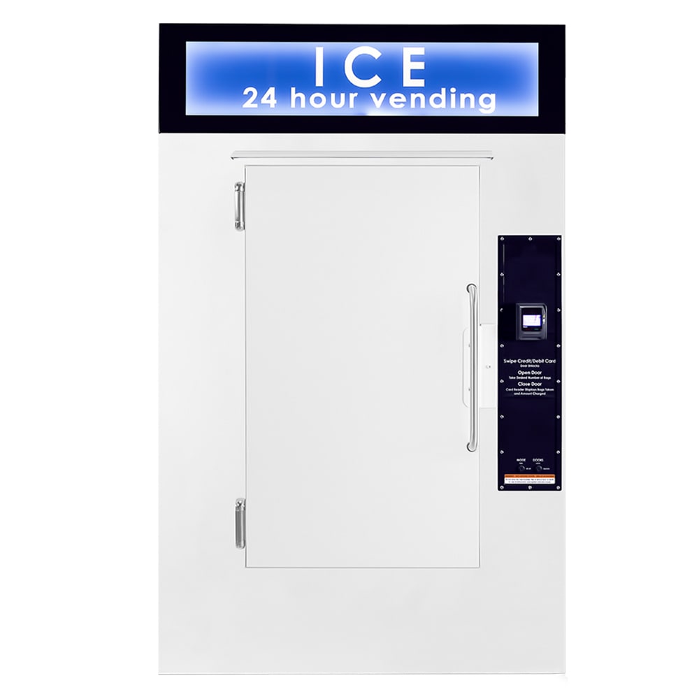 Leer, Inc. L040UASVP 47" Ice Vending Machine w/ (80) 10 lb Bag Capacity