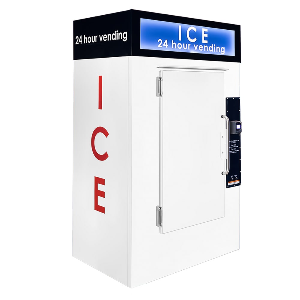 Leer, Inc. L040UASVP 47" Ice Vending Machine w/ (80) 10 lb Bag Capacity