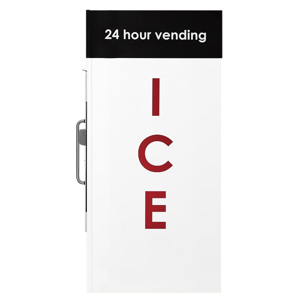 Leer, Inc. L085UASVP 84" Ice Vending Machine w/ (200) 10 lb Bag
