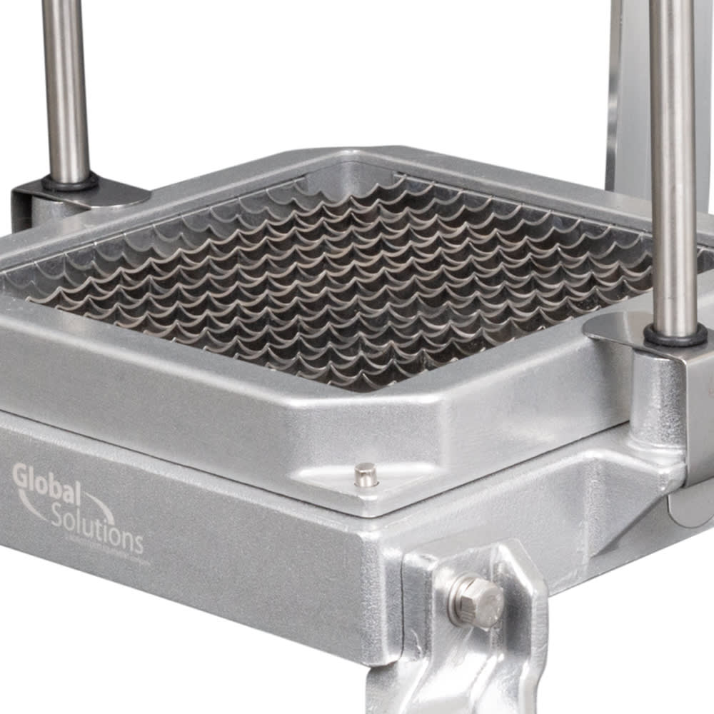 Global Solutions GS4200C Lettuce Chopper w/ 1/2" Square Cuts, Aluminum