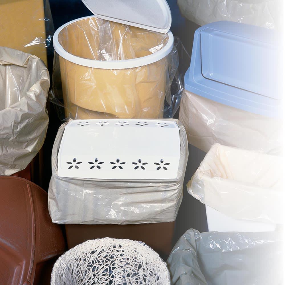 LK Packaging ALL61CX 55 gal Trash Can Liner 58"L x 38"W, 1 mil LLDPE