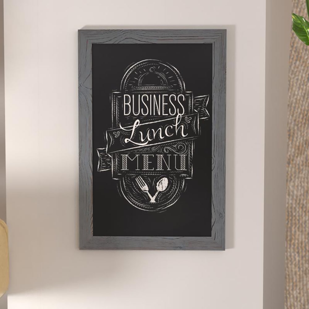 Flash Furniture HGWAGDICRE8552315GG Wall Mount Chalkboard Sign 20