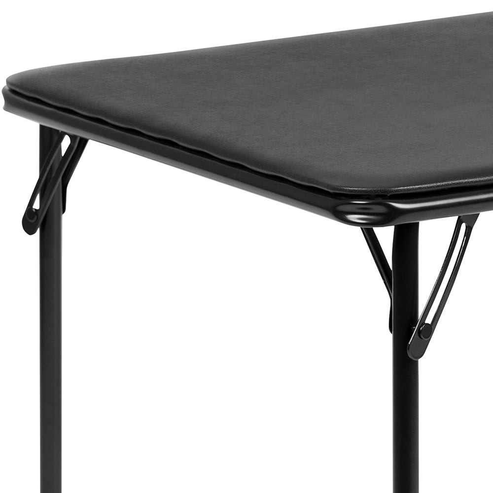 Flash Furniture JBTABLEBKGG 24" Square Kid's Folding Table w/ Black