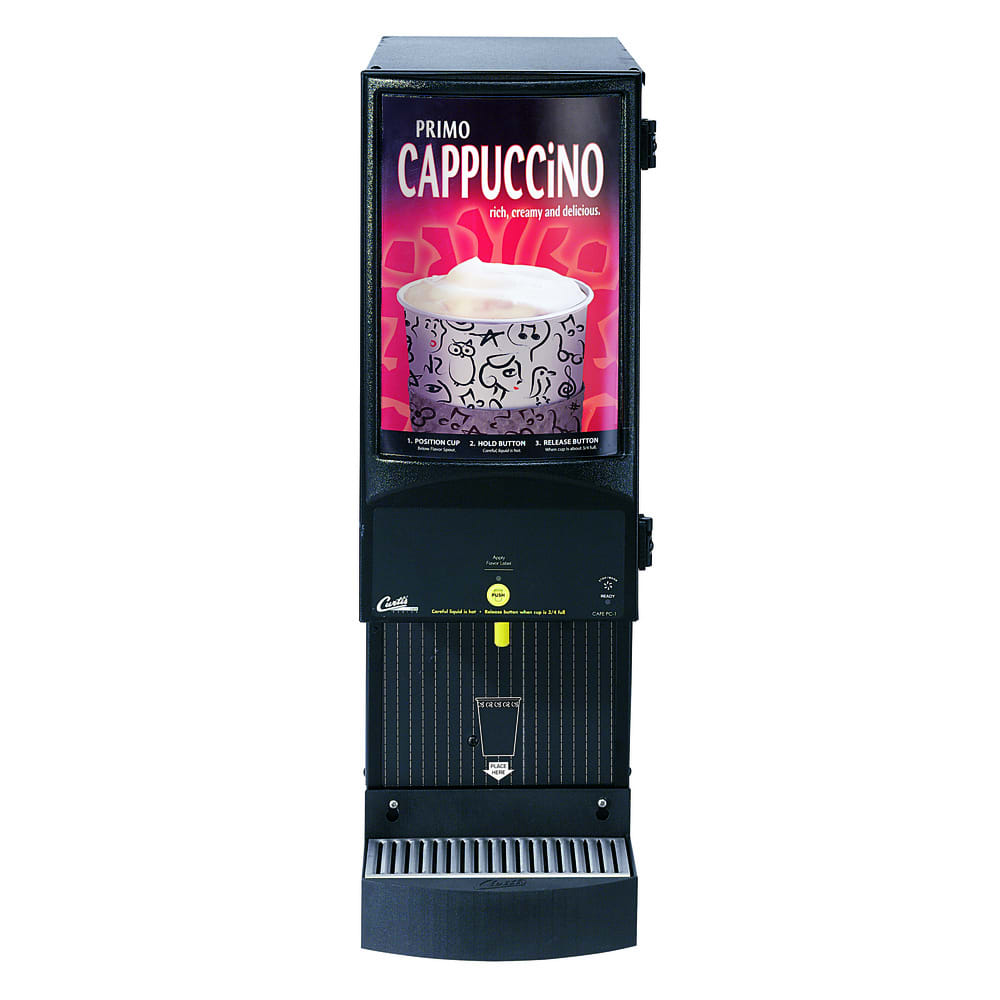 Curtis CAFEPC1CS10000 Cappuccino Machine w/ (1) 7 lb Hopper & (1)  Dispenser, 120v