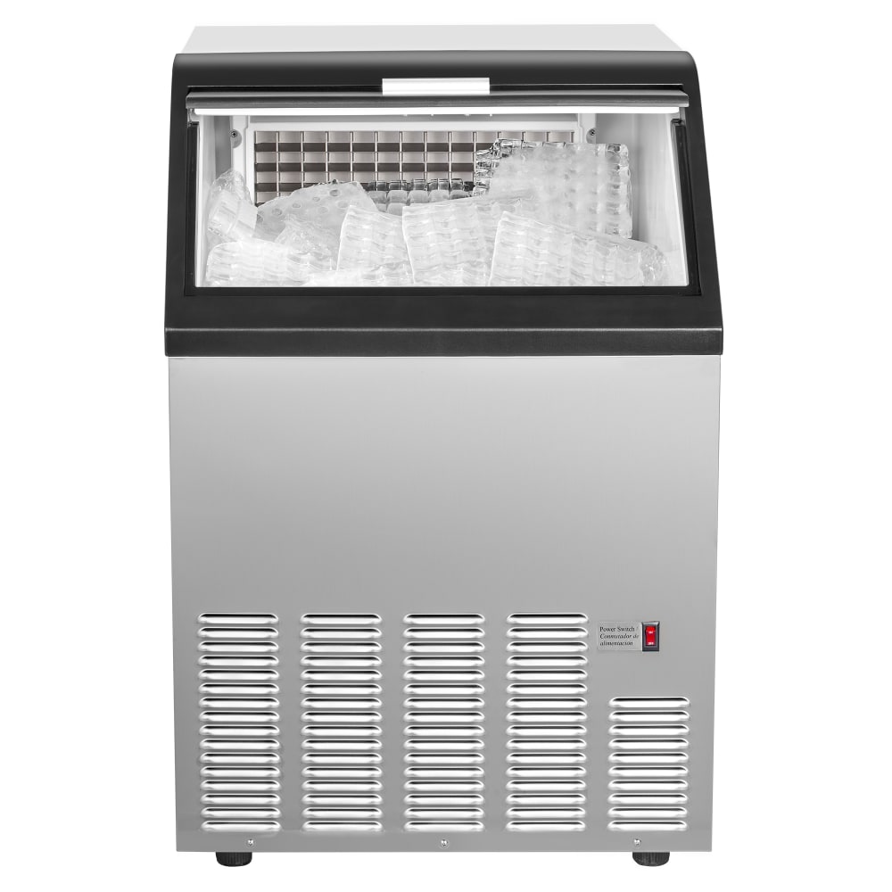 MoTak KTUI120 22"W Full Cube Undercounter Ice Machine 120 lbs/day
