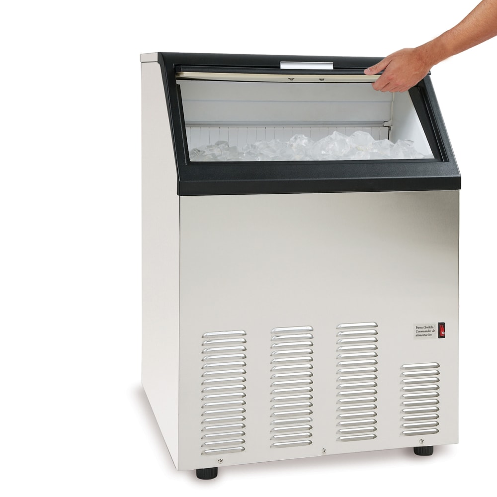 MoTak KTUI130 22"W Bullet Cube Undercounter Ice Machine 130 lbs/day