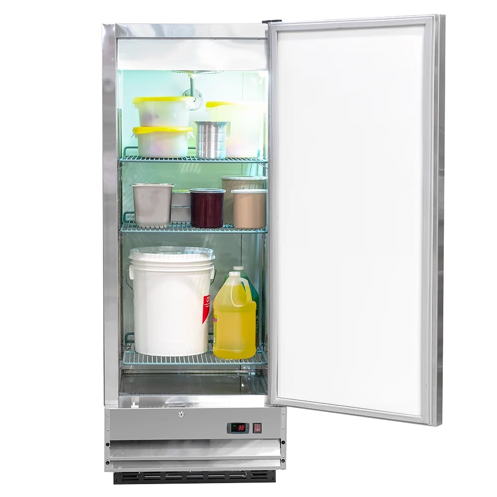 MoTak MSD1DRBAL12 24 3/4" One Section Reach In Refrigerator, (1