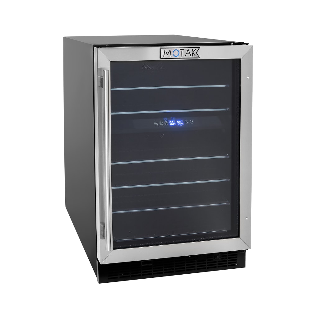 MoTak MXW170WE 23 4/5" One Section Wine Cooler w/ (2) Zones 51
