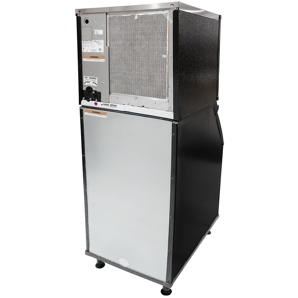 MoTak PKM0425SA161/PKB042 425 lb Half Cube Ice Machine w/ Bin 386 lb