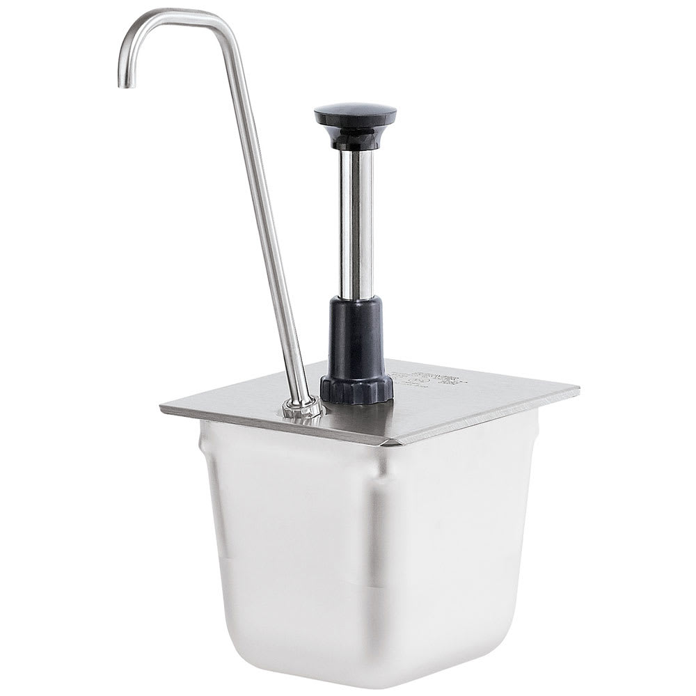 003-83433 Condiment Syrup Pump Only w/ 1 oz/Stroke Capacity, Stainless