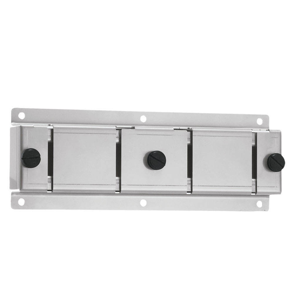 003-87217 Wall Mount Bracket, 2 Slot, For Topping Tunnel / Dry Product Dispenser