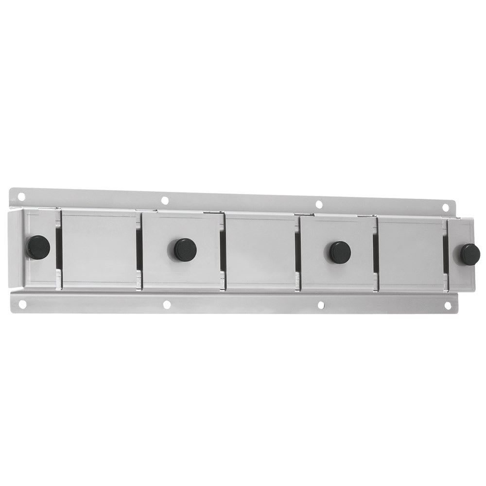003-87218 Wall Mount Bracket, 3 Slot, For Topping Tunnel / Dry Product Dispenser