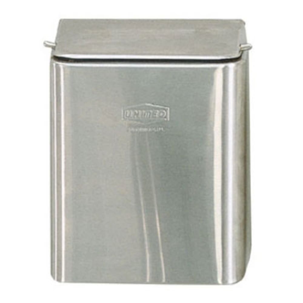 007-11SS Sanitary Napkin Receptacle - Wall Mount, (3) Bags, Steel, Stainless