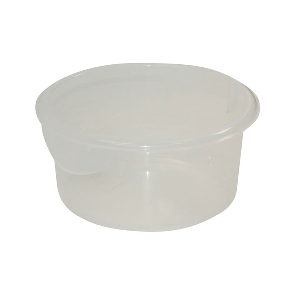 Rubbermaid Round Clear Storage Container - 2 Qt.
