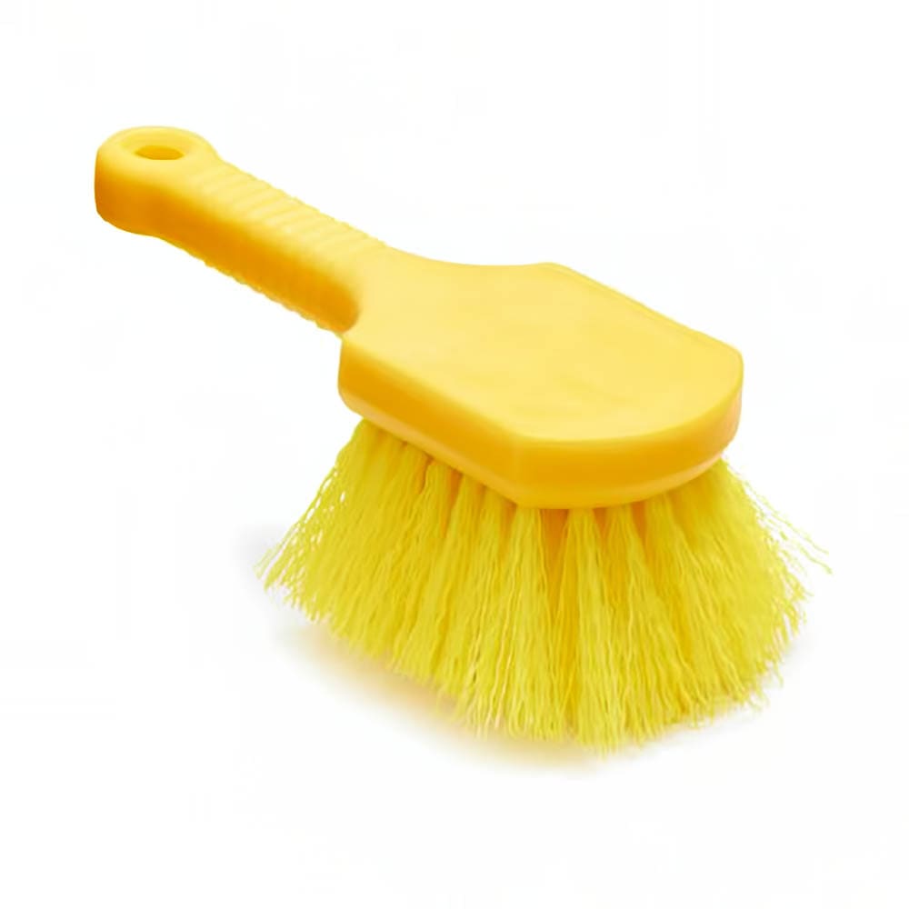 Rubbermaid Synthetic-Fill Tile and Grout Brush, 8-1/2 in., Yellow