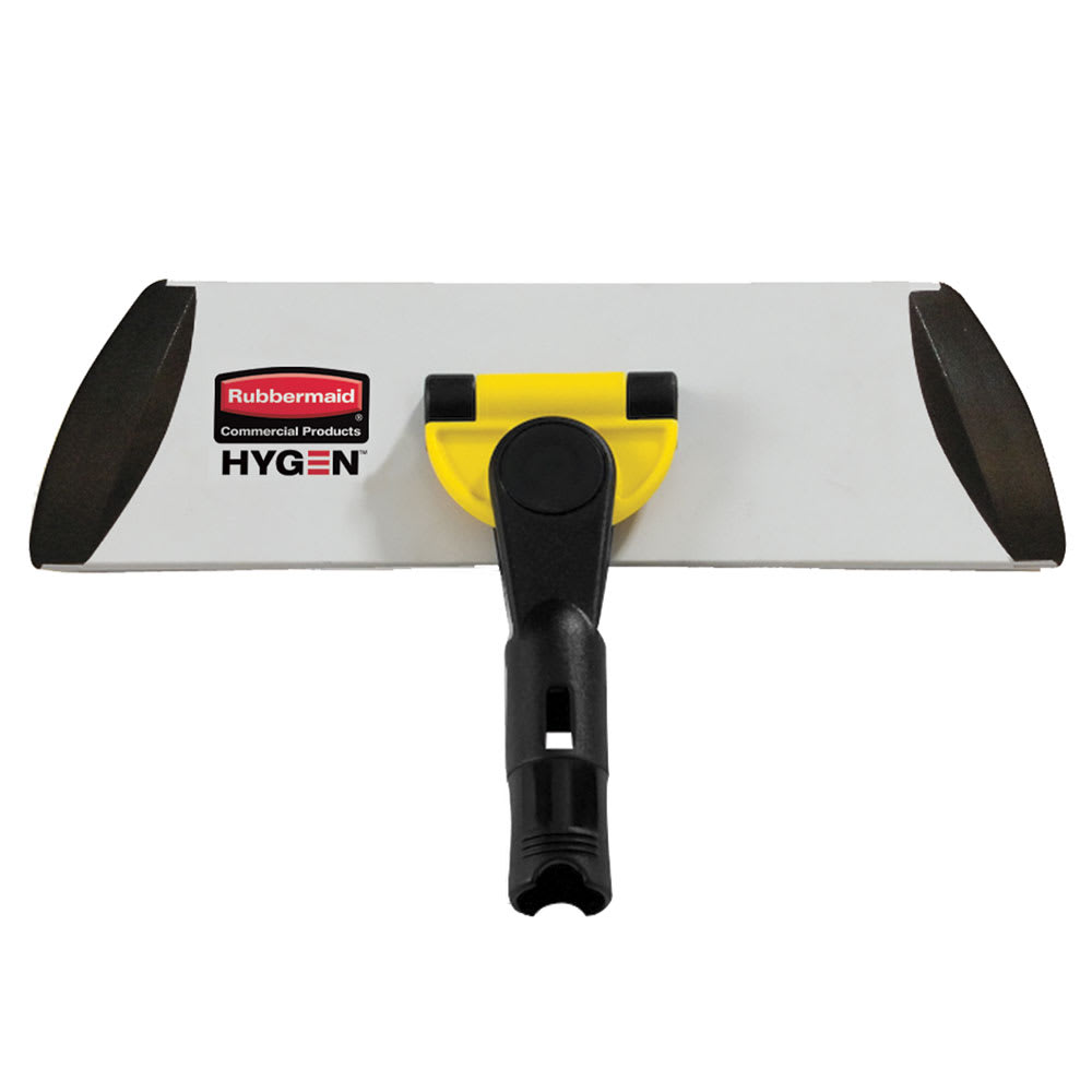 007-Q550 11" Hygen Wall/Stair Frame - Flat, Hook-and-Loop Strips, Aluminum, Yellow