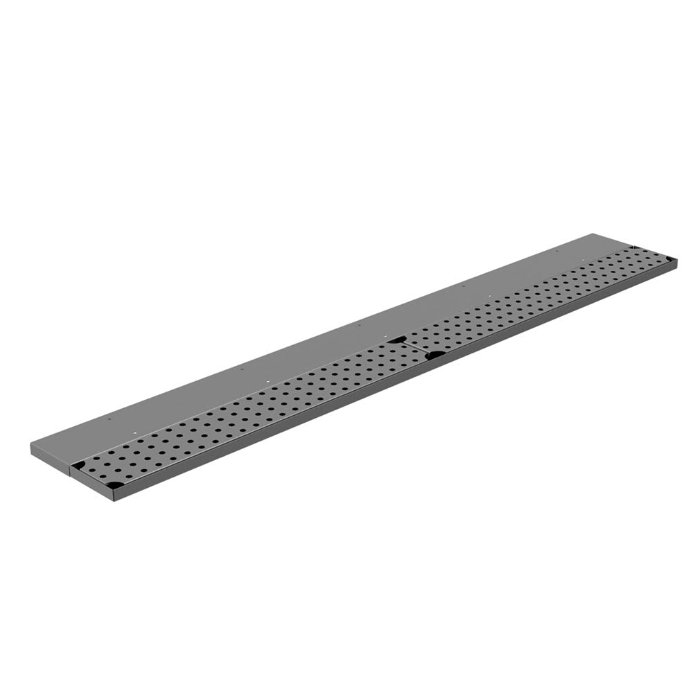 009-DRKR24 24" Bar Drink Rail Drainer, Stainless Steel