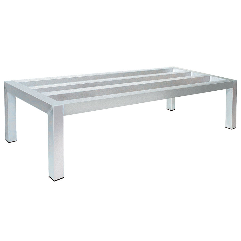 009-DUN24362X 36" Stationary Dunnage Rack w/ 1500 lb Capacity, Aluminum