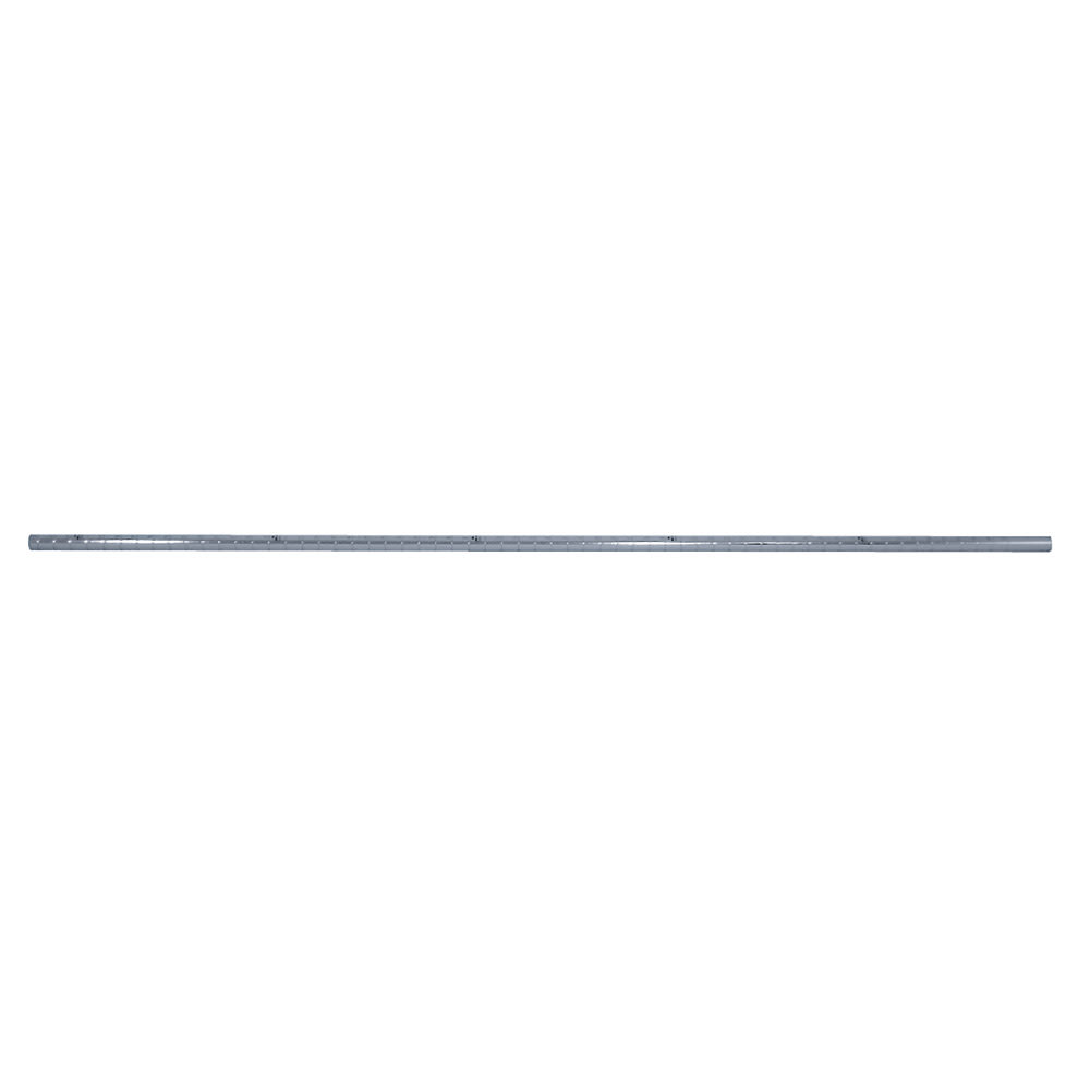 009-ECPC14X 14" Mobile Post for Use with Casters, Numbered, Chrome