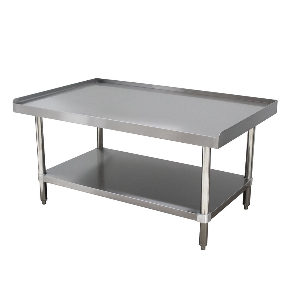 009-ES244 48" x 24" Stationary Equipment Stand for General Use, Undershelf