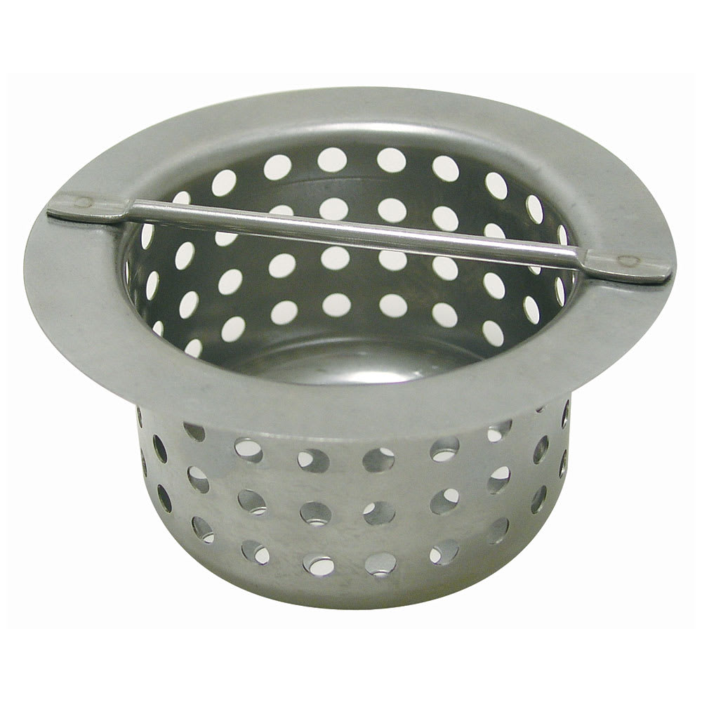Advance Tabco FT-2 Replacement Strainer Basket for Floor Trough, 4" x 4" x 4"