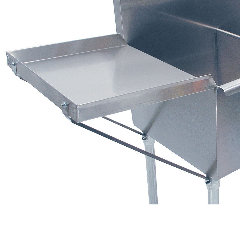 009-N548 21" x 48" Detachable Drainboard for Square Corner Budget Sinks, Stainless