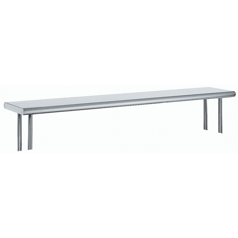 009-OTS1596 96"L Table Mount Shelf - 1 Deck, 15"W, Stainless