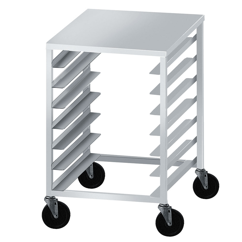 009-PDB7 20 1/4"W 7 Pizza Dough Box Rack w/ 3 3/4" Bottom Load Slides