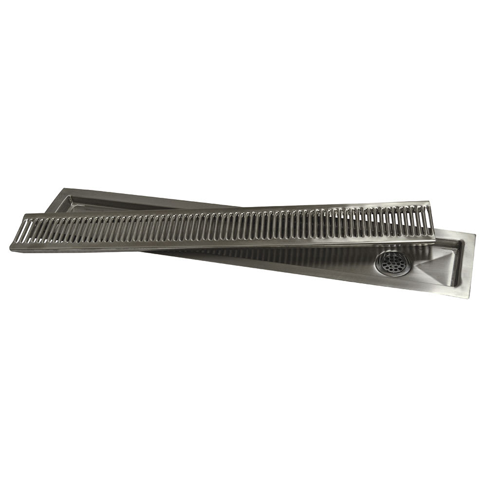 009-TA521 Drop-In Urn Trough, 12" Lx4 3/4" Wx1 1/4" D, Includes  Cover, Drain