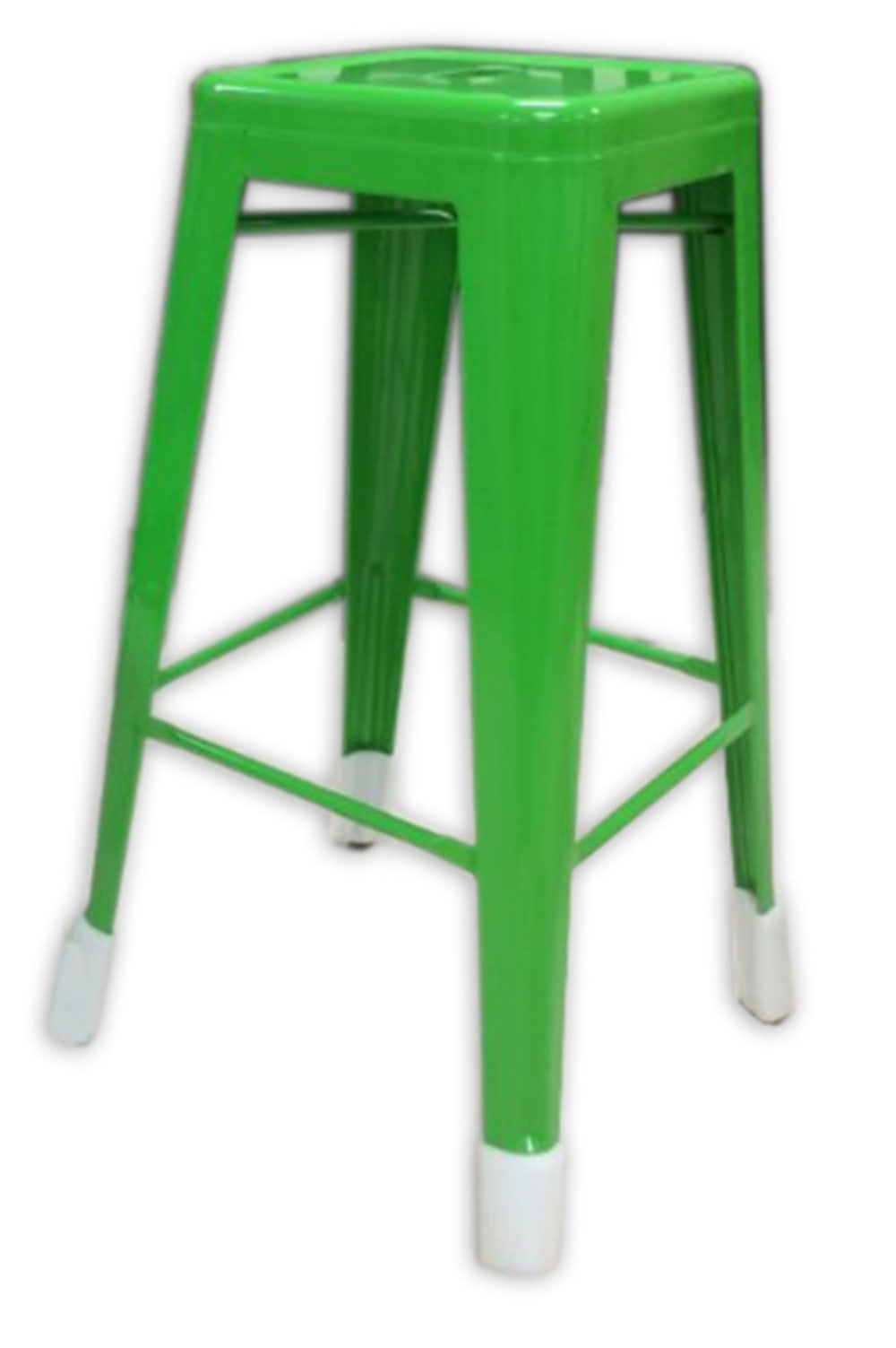 014-MC30GN 30" Barstool - Recycled Steel, Green Coating
