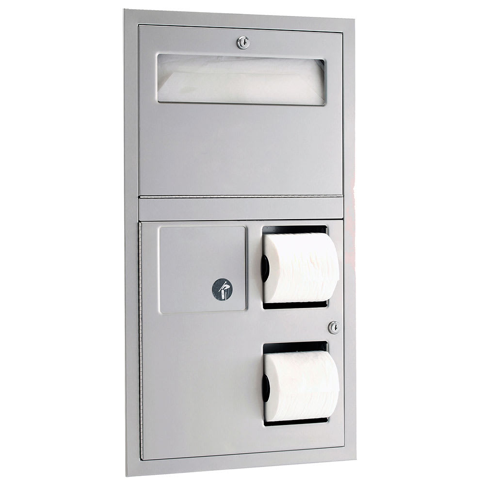 016-B3574 Classic Series Recess Mounted Combination Dispenser