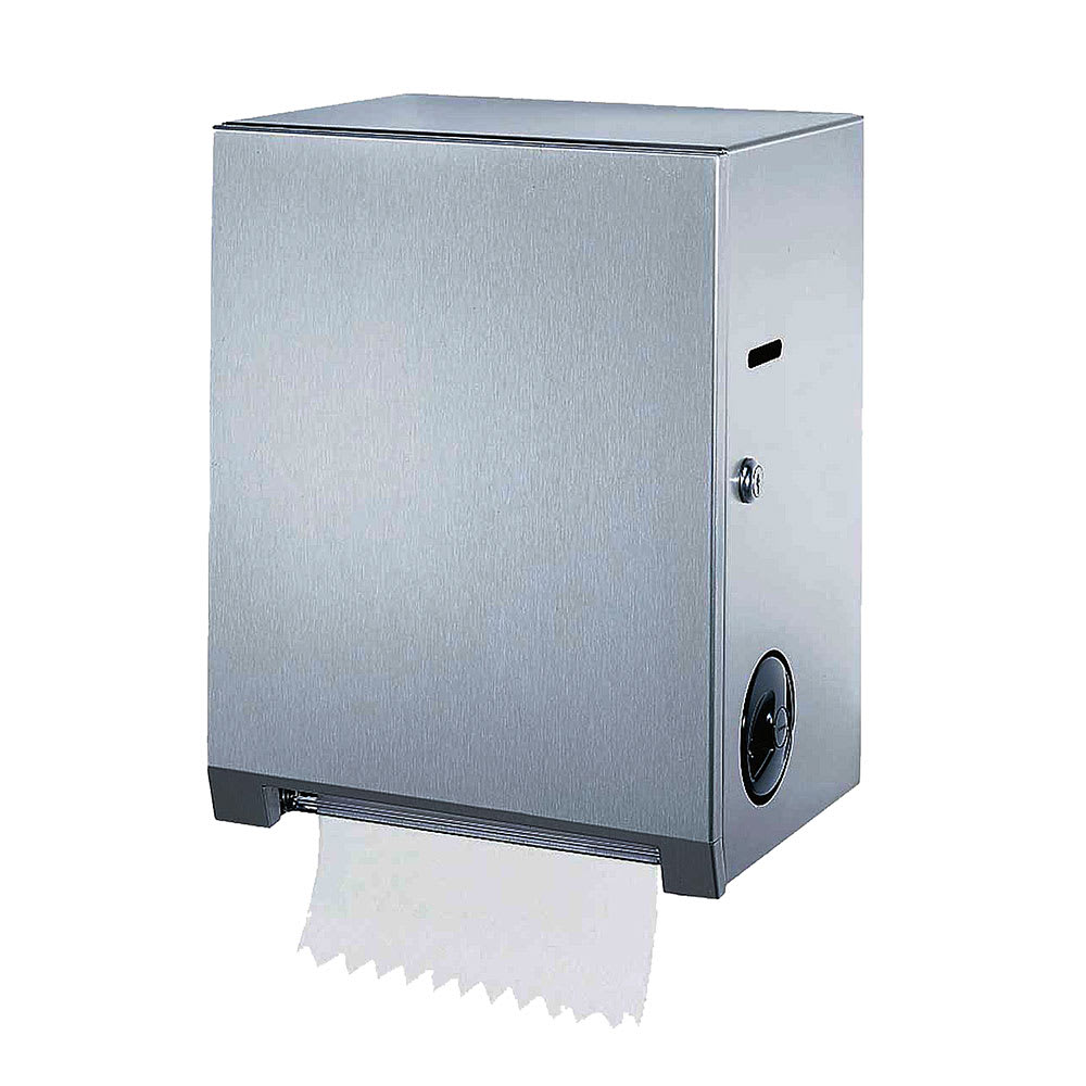 Bobrick B-2860 Surface Mount Paper Towel Dispenser, Stainless