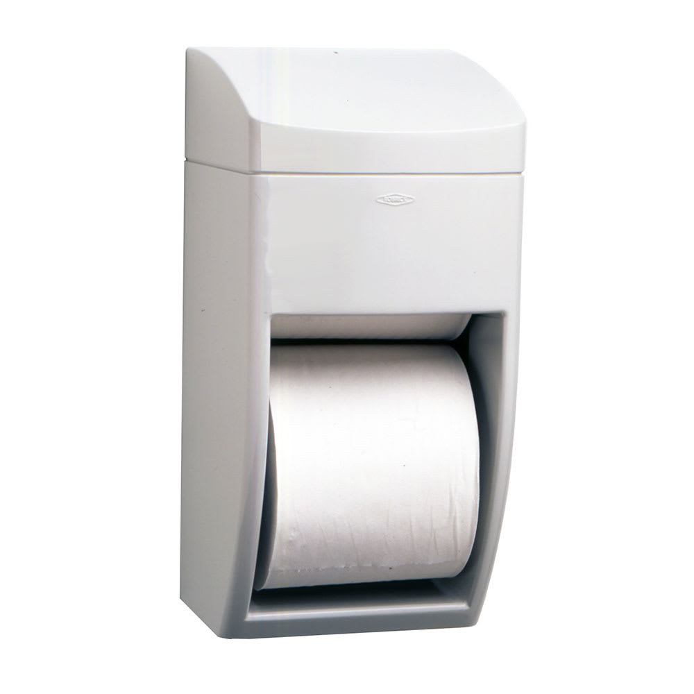 Bobrick B5288 Matrix Series Surface Mounted Multi-Roll Toilet Tissue Dispenser, Plastic