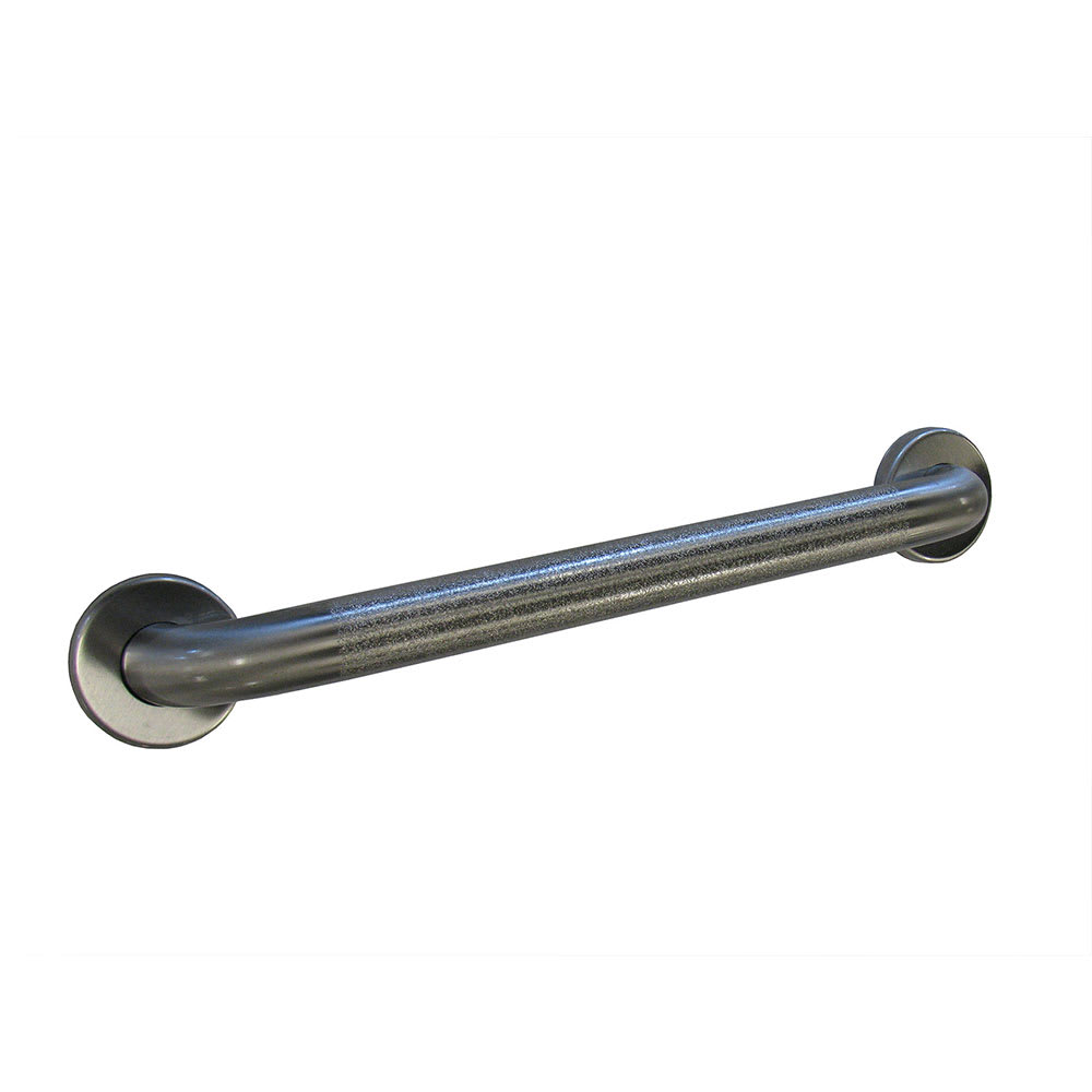 016-B680699X24 B-6806.99 Series Grab Bar, Peened Gripping Surface, 1 1/2" Diameter, 24"...