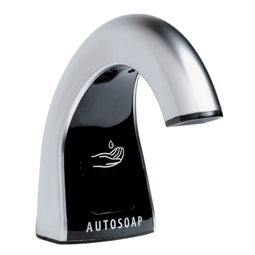 016-B82618 Touch Free Counter Mount Automatic Soap Dispenser Starter Kit, Chrome