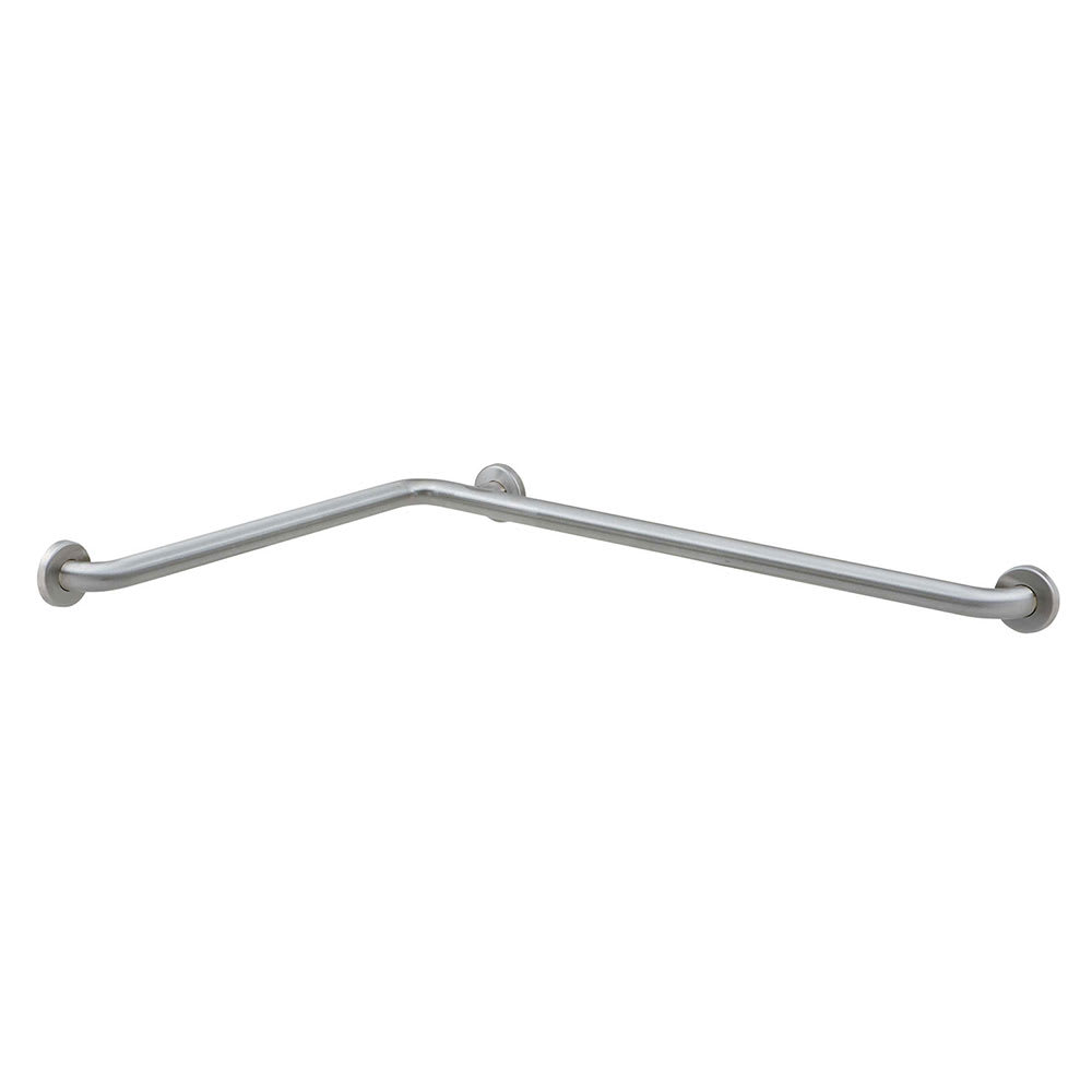 016-B68616 Two Wall Grab Bar, 1 1/2"Diameter, 24"W, 36"D