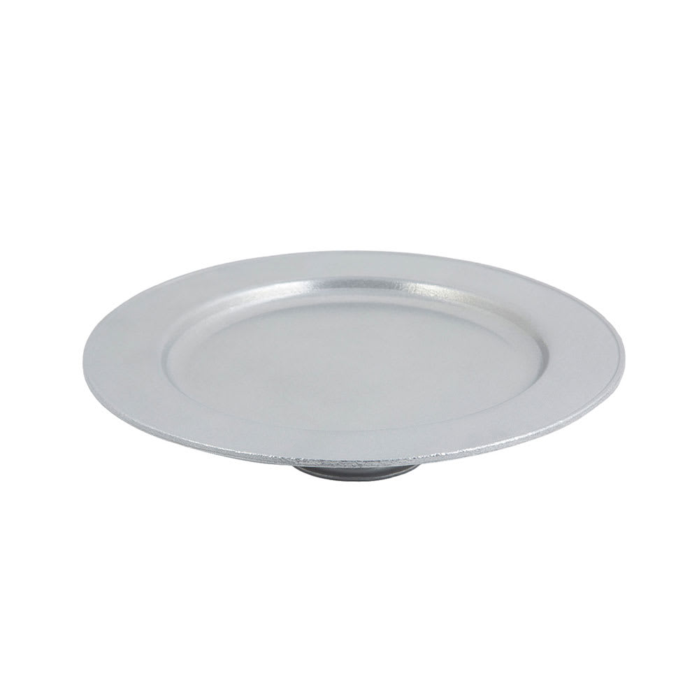 017-10234001P 13 x 2 3/4" Cake Stand, Aluminum/Pewter Glo