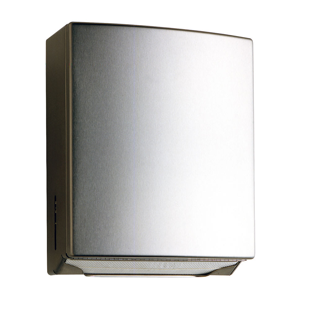 016-B4262 Surface Mount Paper Towel Dispenser w/ 400 C Fold Capacity, Stainless