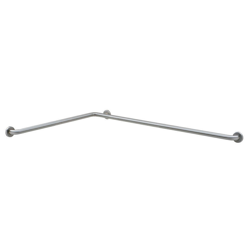 016-B6813799 Two Wall Grab Bar with Peened Gripping Surface, 1 1/2"D, 36"W, 54"D